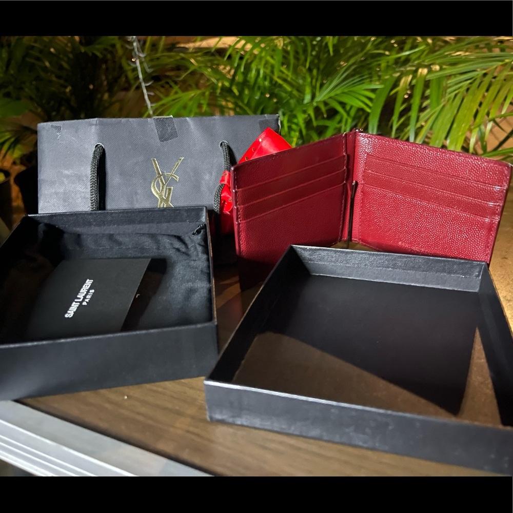 Saint Laurent Card Case/Money Clip
